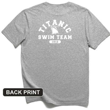 Titanic Swim Team Back Print T-Shirt