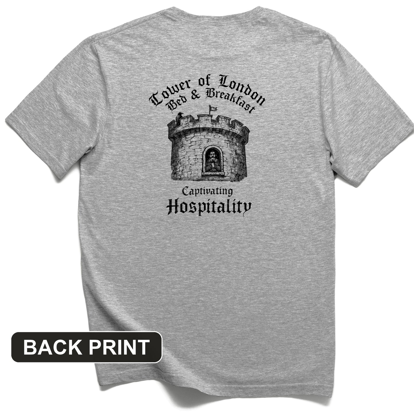 Tower of London Back Print T-Shirt