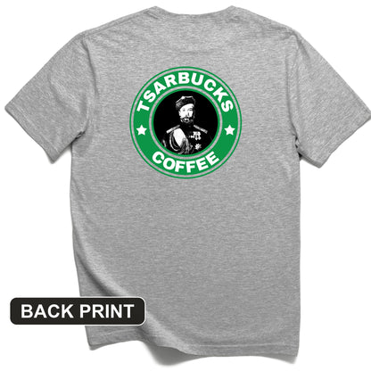 Tsarbucks Back Print T-Shirt