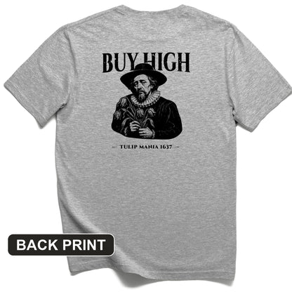 Tulip Mania Back Print T-Shirt