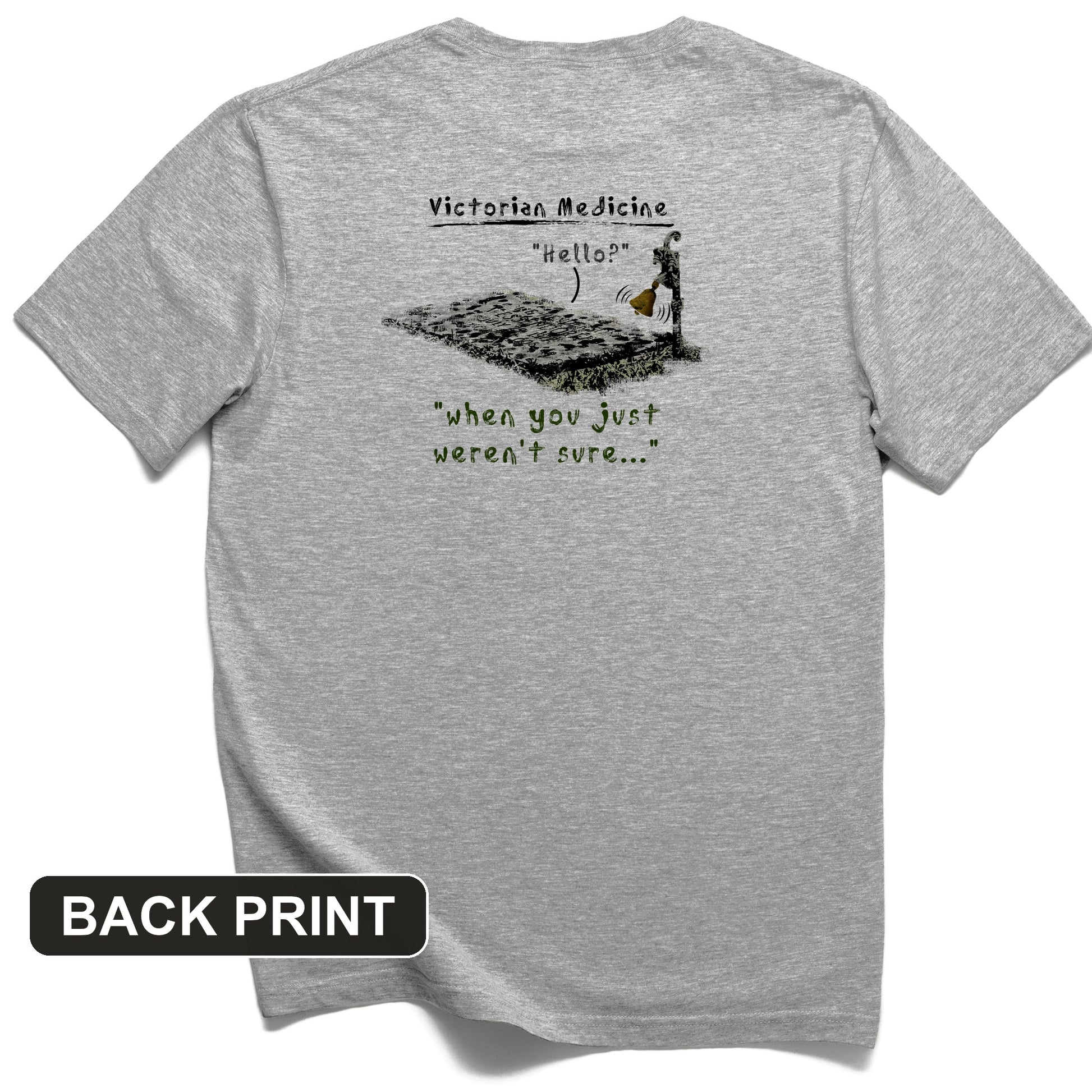 Victorian Medicine Back Print T-Shirt