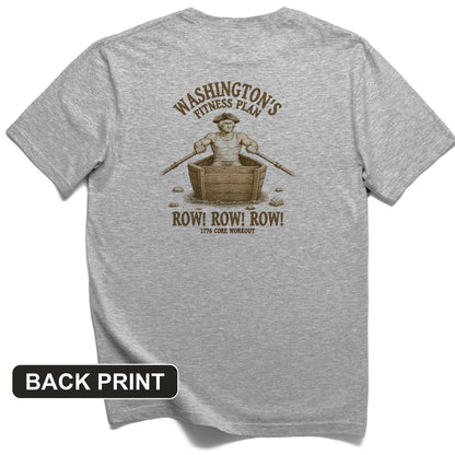 Washington Fitness Plan Back Print T-Shirt