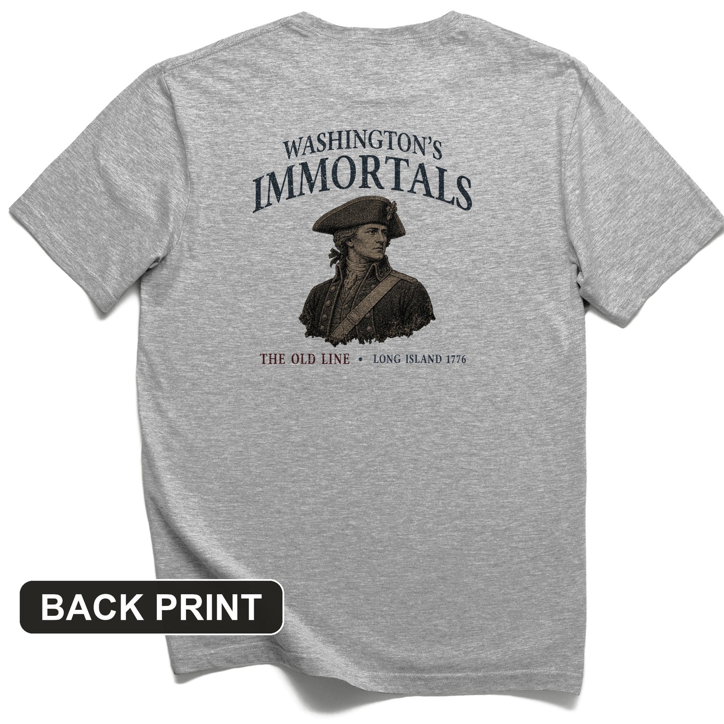 Washington's Immortals Back Print T-Shirt