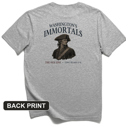 Washington's Immortals Back Print T-Shirt
