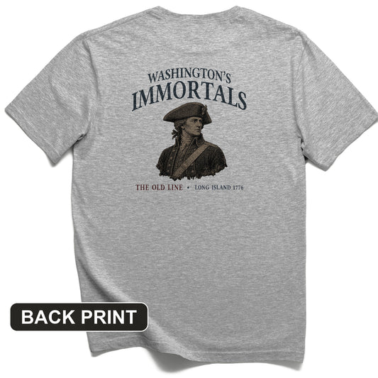 Washington's Immortals Back Print T-Shirt