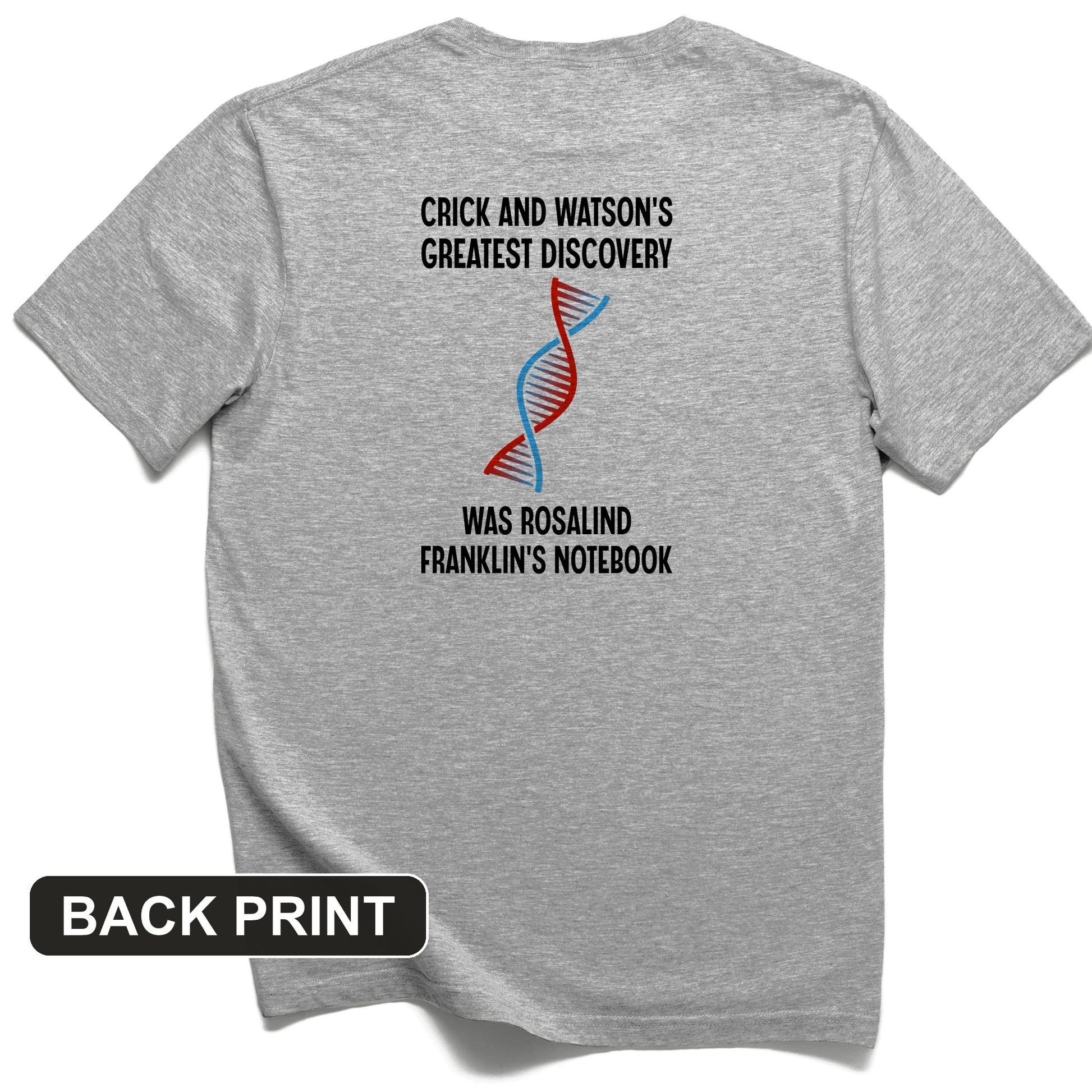 Watson and Crick Back Print T-Shirt