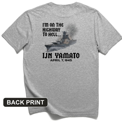 Yamato Back Print T-Shirt
