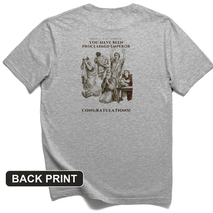 Year of the Six Emperors Back Print T-Shirt
