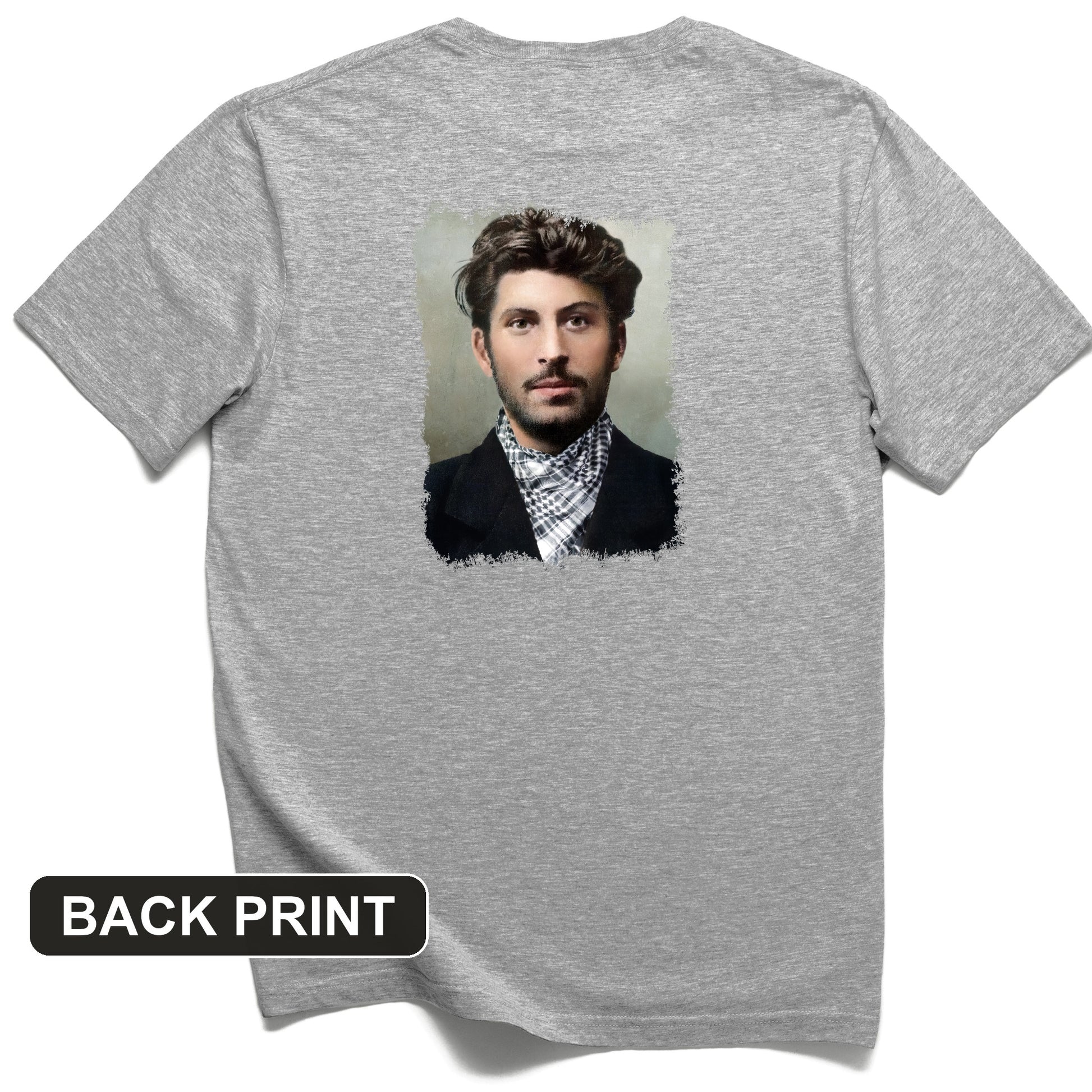 Young Stalin Back Print T-Shirt