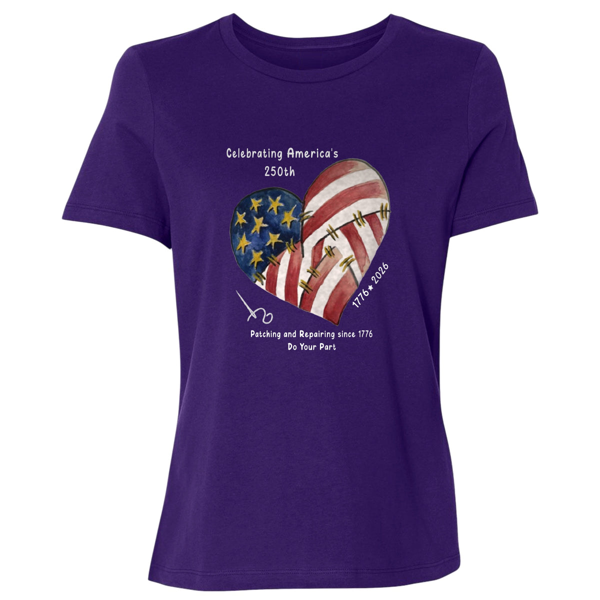 250th Heart Women's T-Shirt