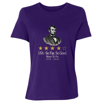 Abe So Far So Good Women's T-Shirt