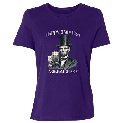 Abraham Drinkin Women's T-Shirt