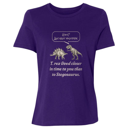 Ancient History T Rex Women's T-Shirt