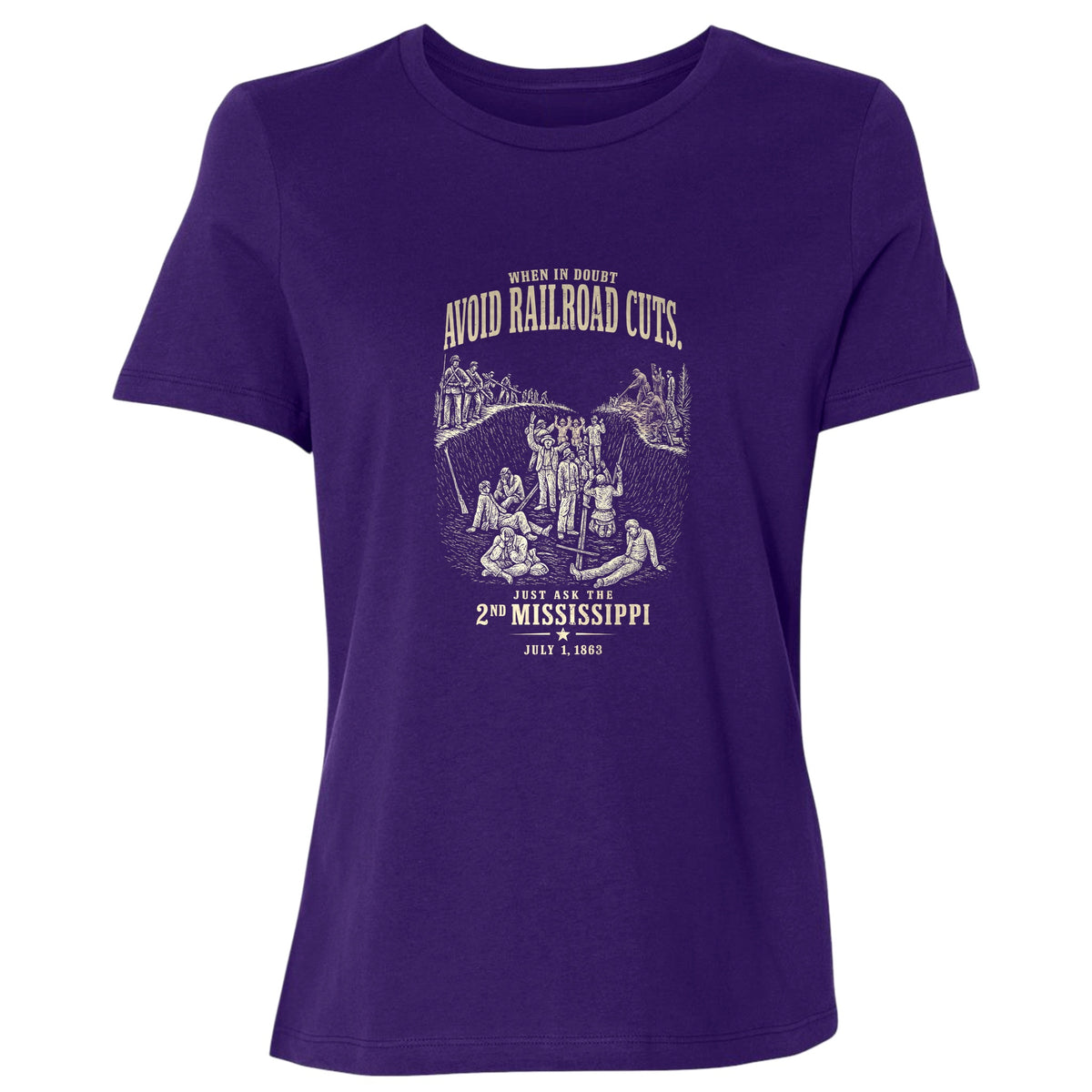 Avoid Railroad Cuts Women's T-Shirt
