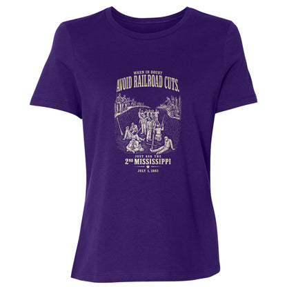 Avoid Railroad Cuts Women's T-Shirt