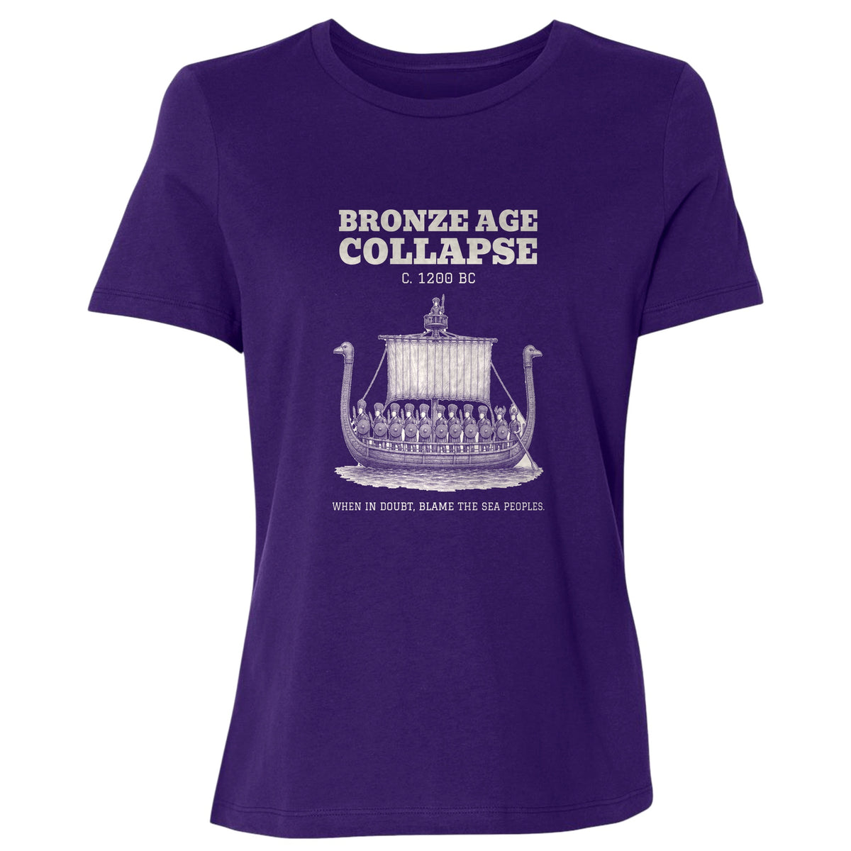 Blame The Sea Peoples Women's T-Shirt