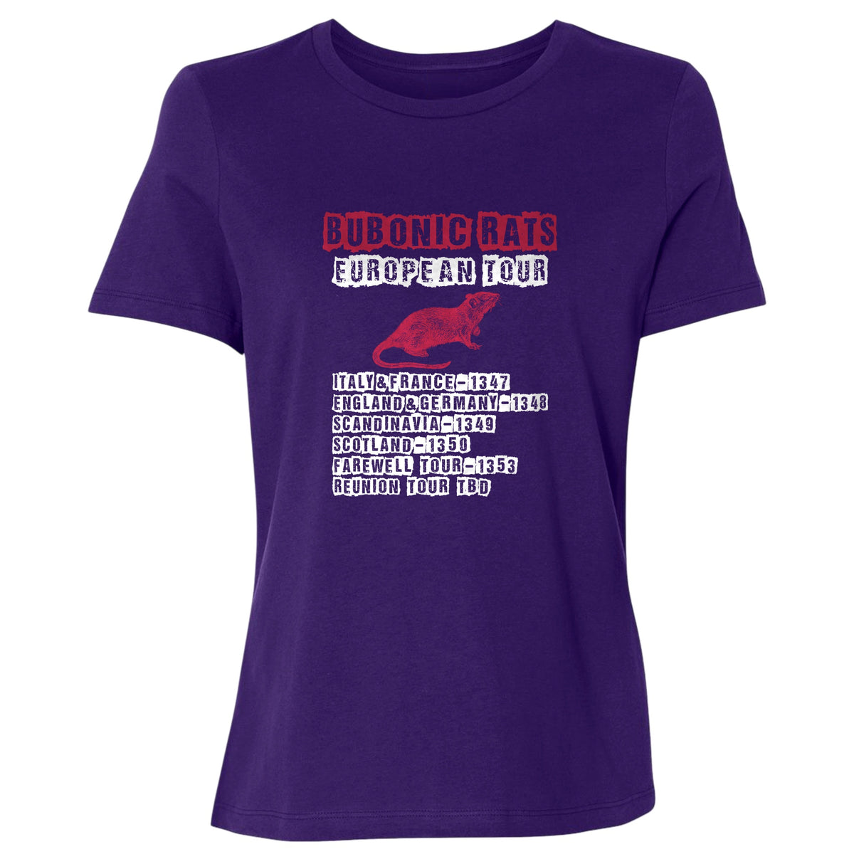 Bubonic Rats European Tour Women's T-Shirt