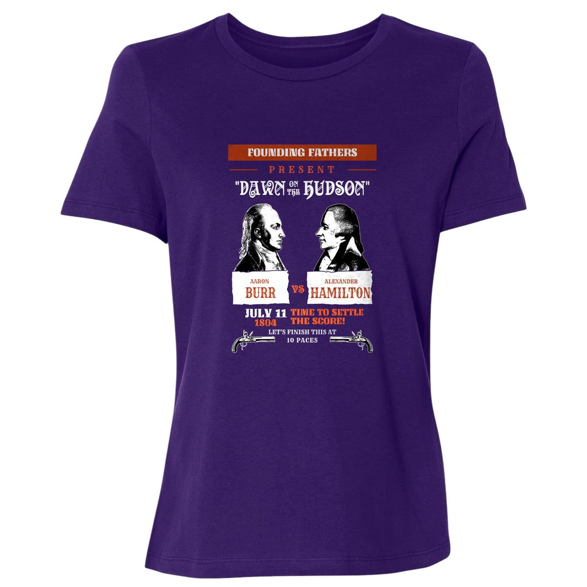 Burr vs Hamilton Women's T-Shirt