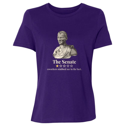Caesar Senate Review Women's T-Shirt