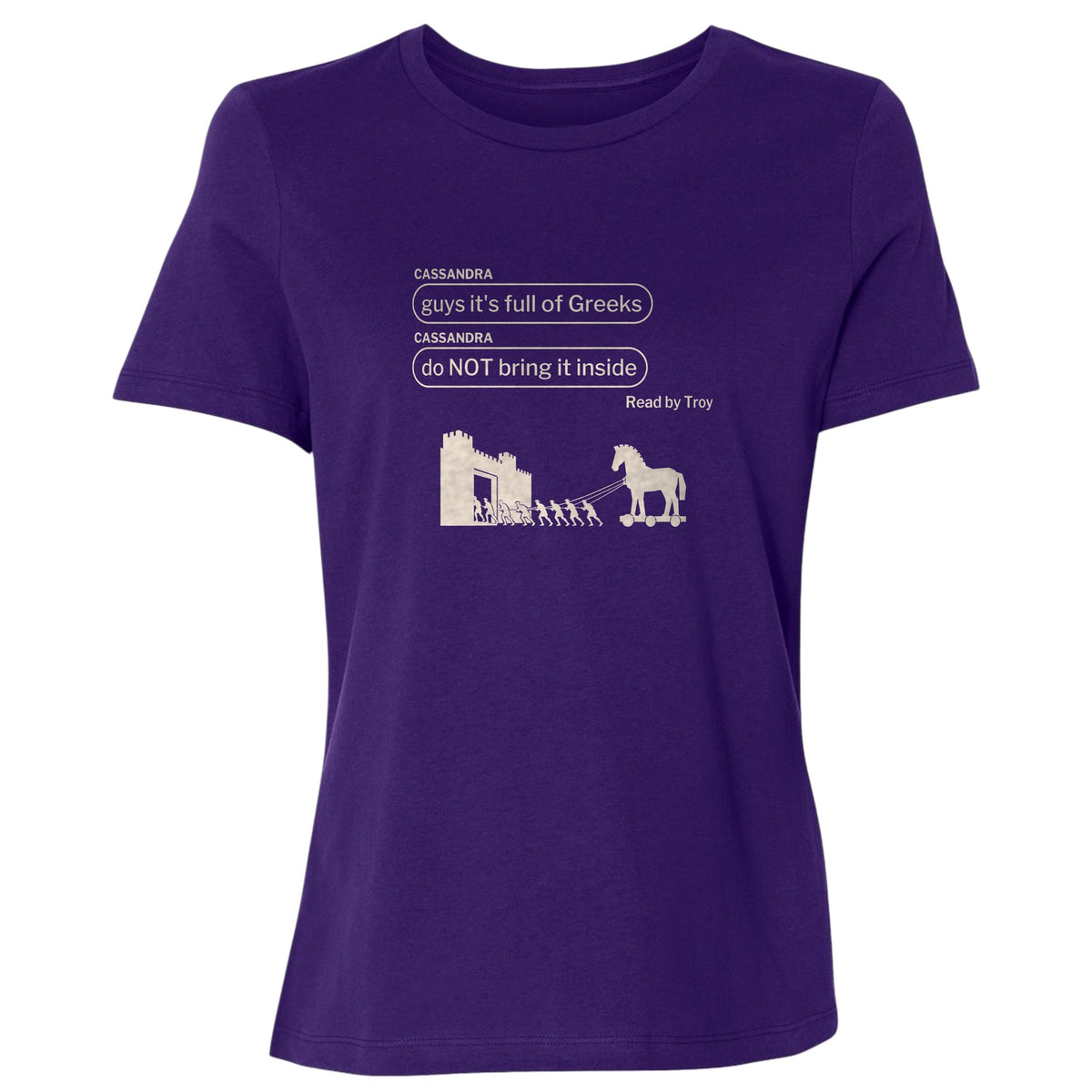 Cassandra Left On Read Women's T-Shirt