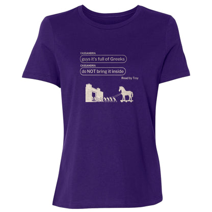Cassandra Left On Read Women's T-Shirt