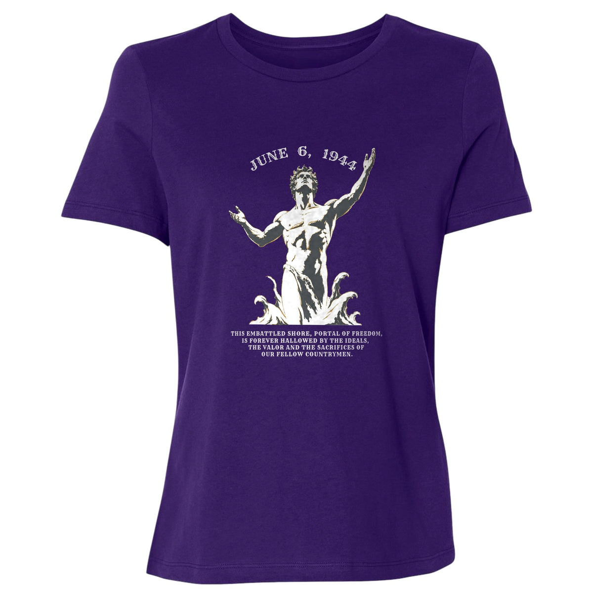 Dday Statue Women's T-Shirt