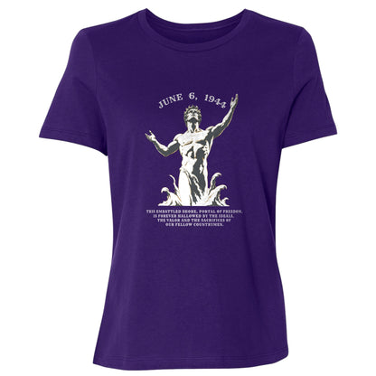 Dday Statue Women's T-Shirt