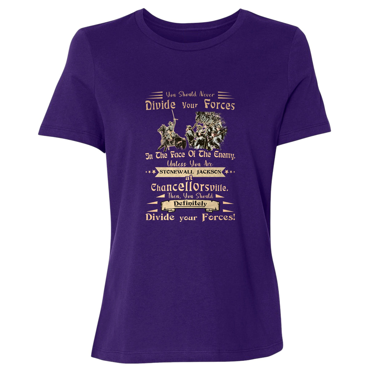 Dividing Forces Women's T-Shirt