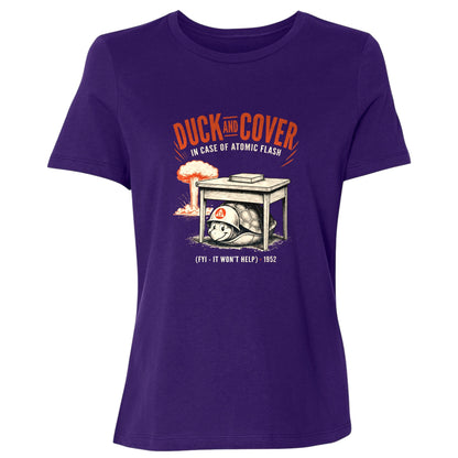 Duck And Cover Women's T-Shirt