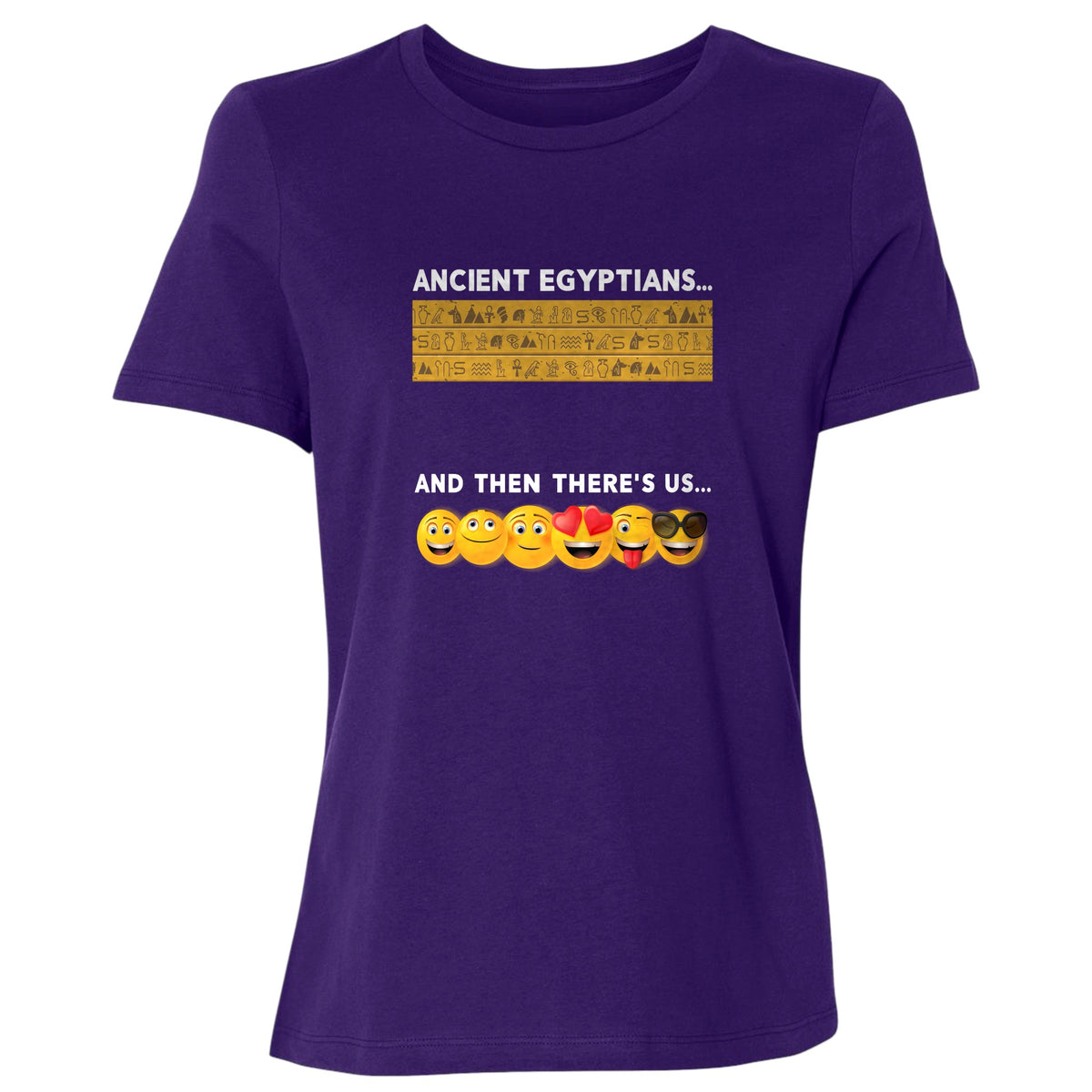 Egyptian Emoticons Women's T-Shirt