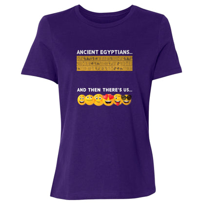 Egyptian Emoticons Women's T-Shirt