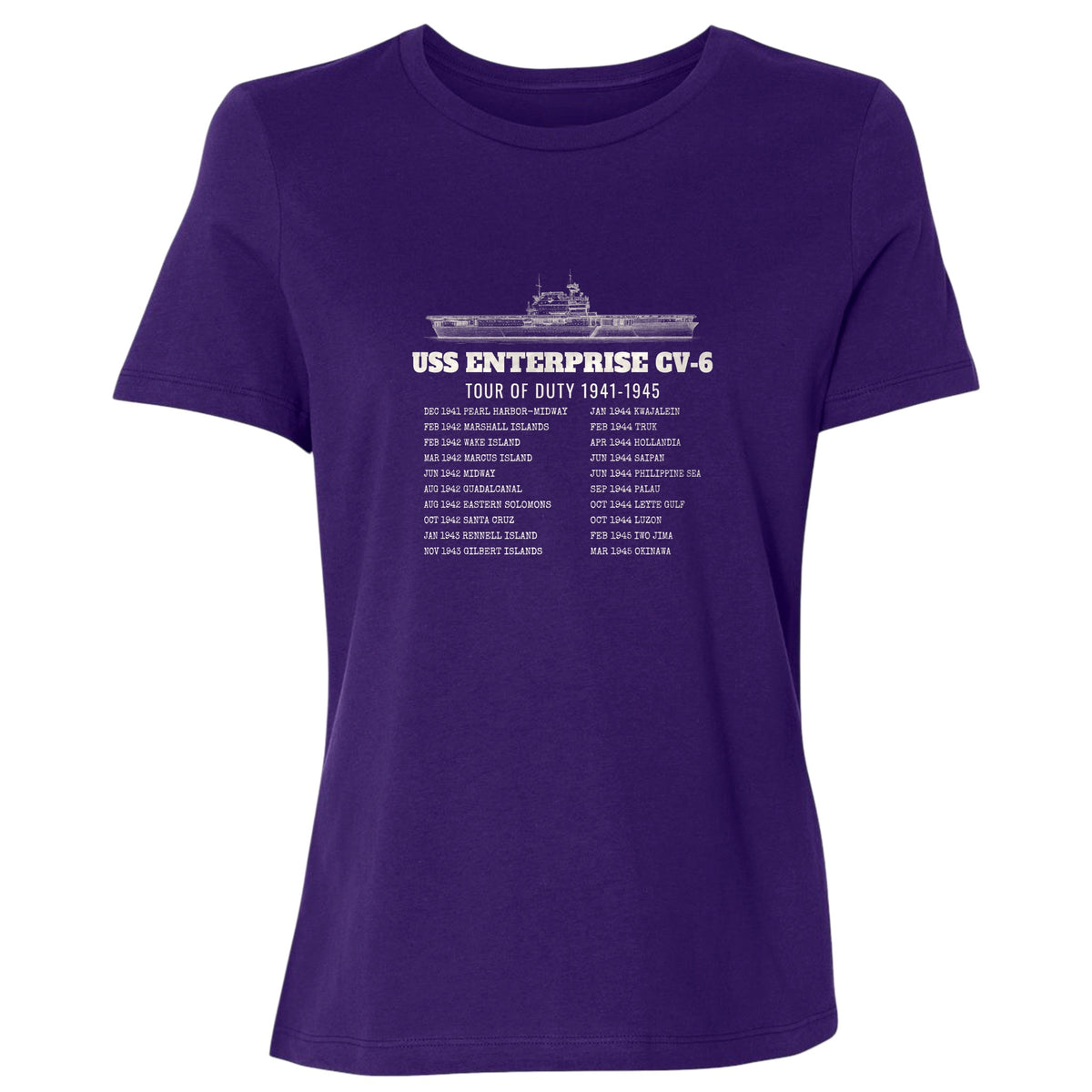 Enterprise Tour Of Duty Women's T-Shirt