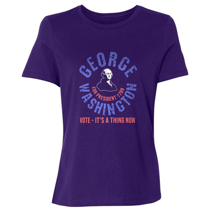 George Washington For President Women's T-Shirt