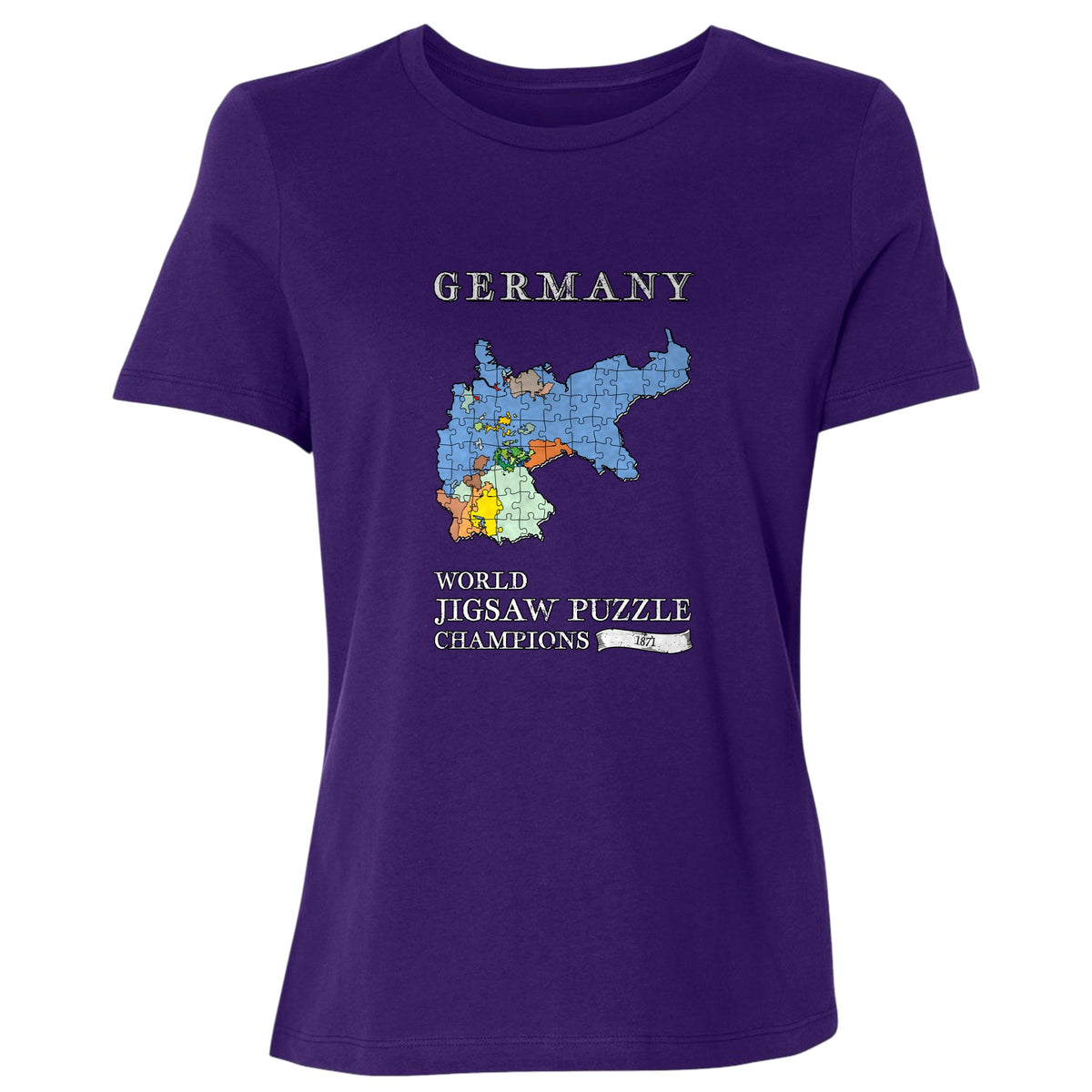 Germany Jigsaw Champion Women's T-Shirt