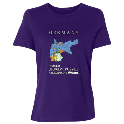 Germany Jigsaw Champion Women's T-Shirt