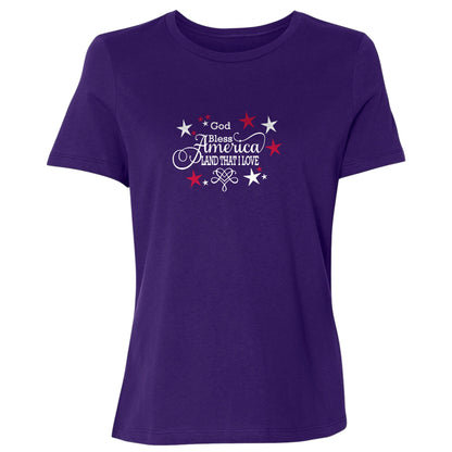 God Bless America Women's T-Shirt