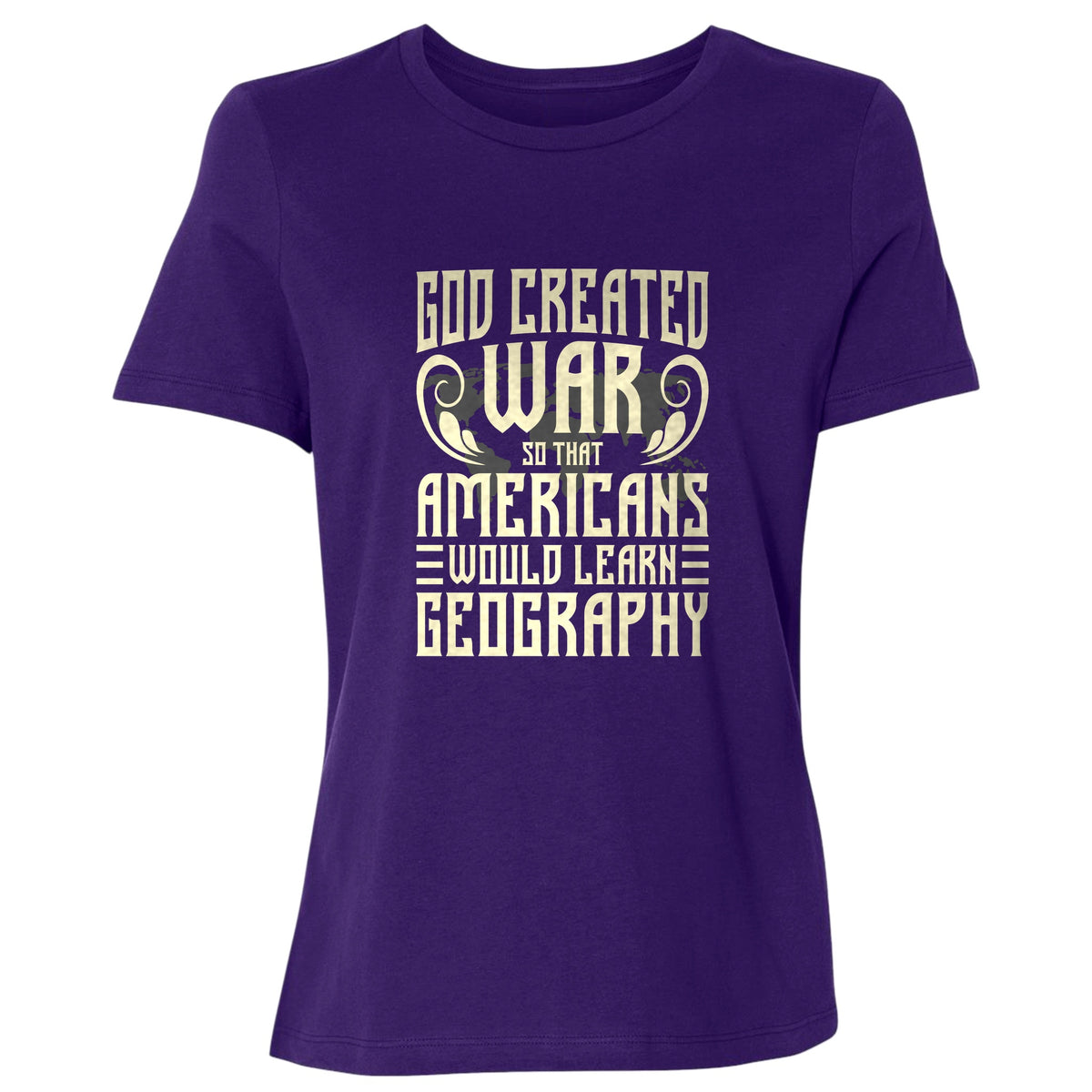 God Created War Women's T-Shirt