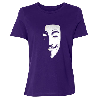 Guy Fawkes Mask Women's T-Shirt