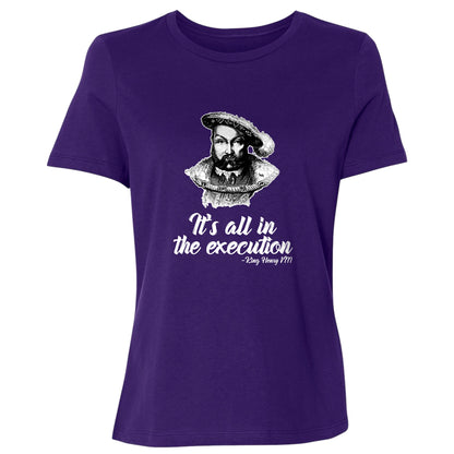 Henry VIII Execution Women's T-Shirt