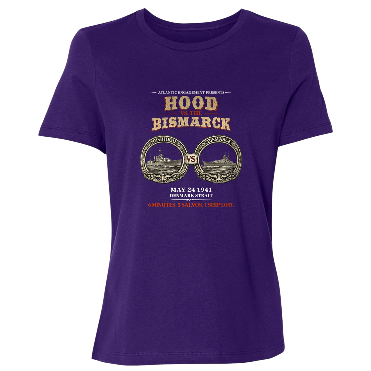 Hood vs Bismarck Women's T-Shirt