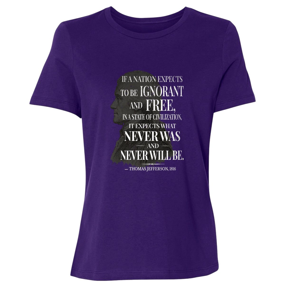 Ignorant and Free Women's T-Shirt