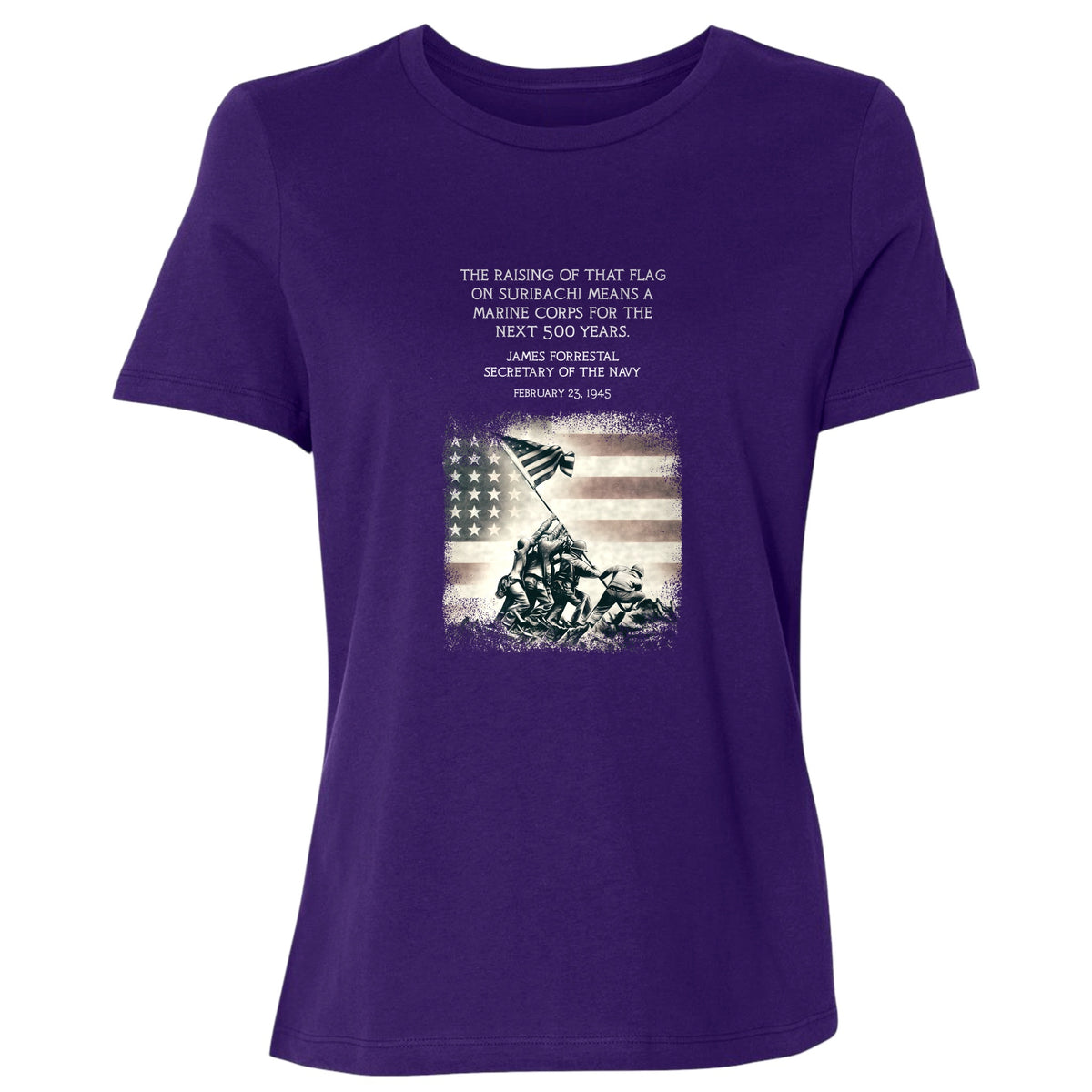 Iwo Jima Flag Women's T-Shirt