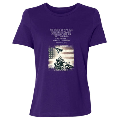 Iwo Jima Flag Women's T-Shirt