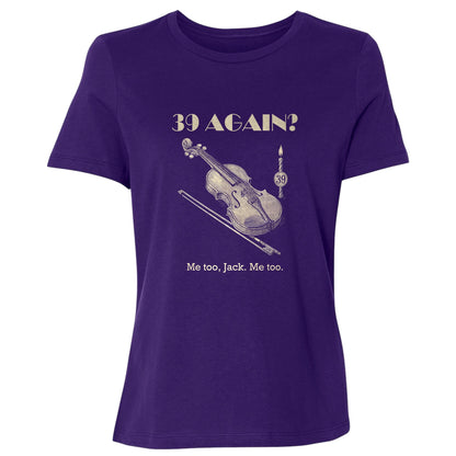 Jack Benny 39 Again Women's T-Shirt