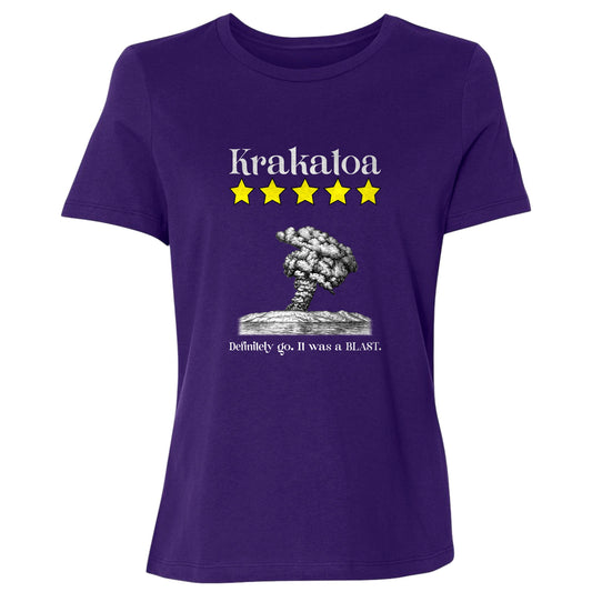 Krakatoa 5 Star Women's T-Shirt