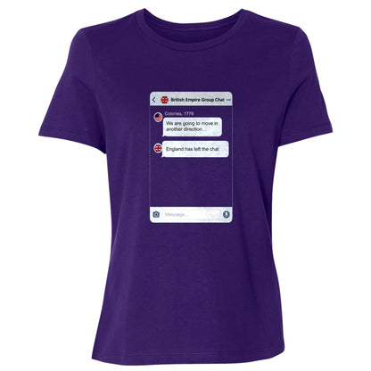 Left the Chat Women's T-Shirt