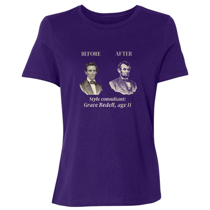 Lincoln Style Consultant Grace Bedell Women's T-Shirt