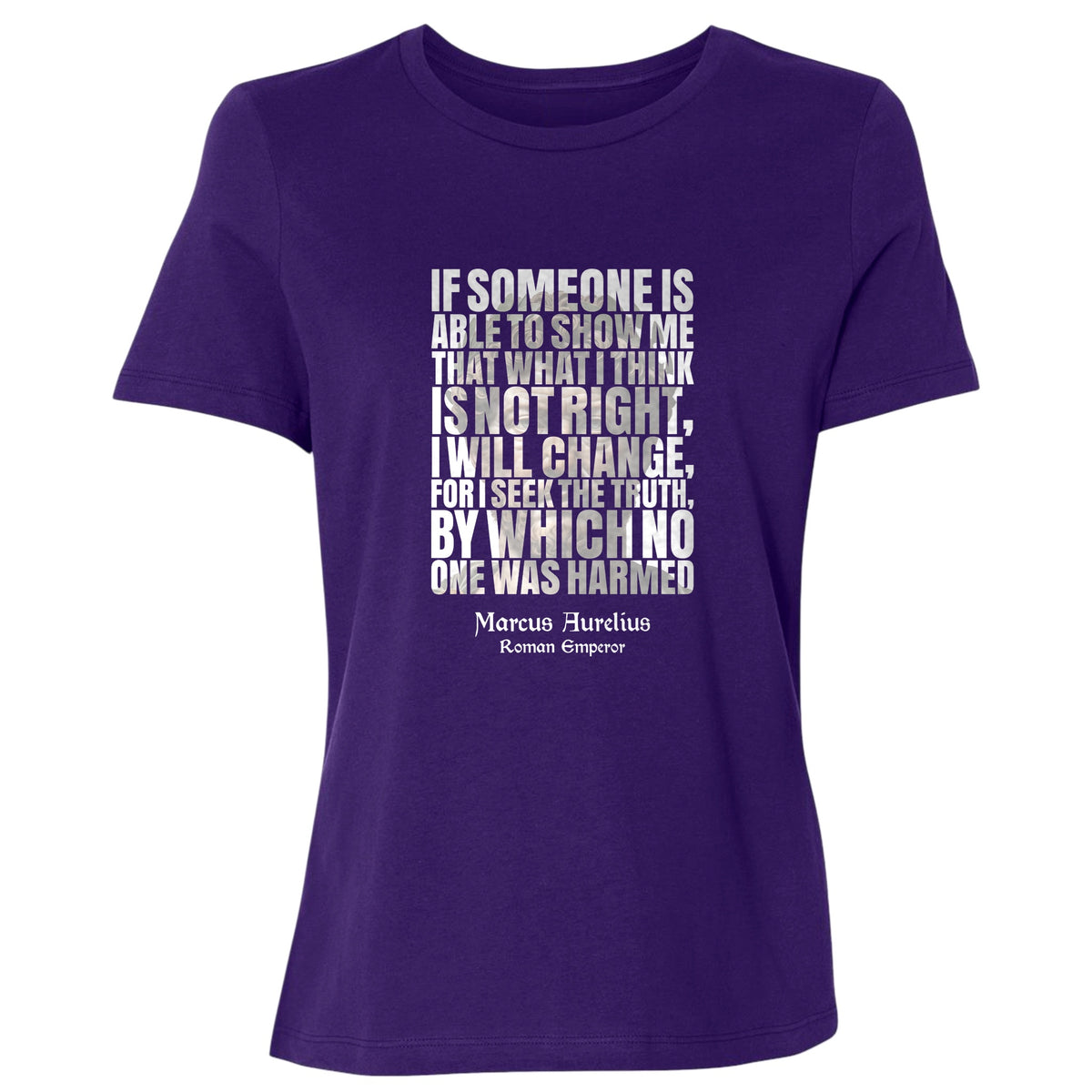 Marcus Aurelius Quote Women's T-Shirt