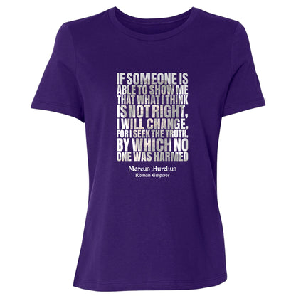 Marcus Aurelius Quote Women's T-Shirt