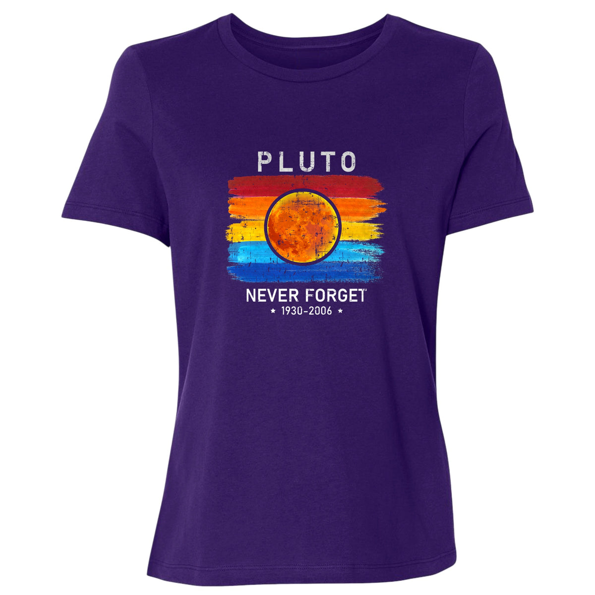 Pluto Never Forget Women's T-Shirt